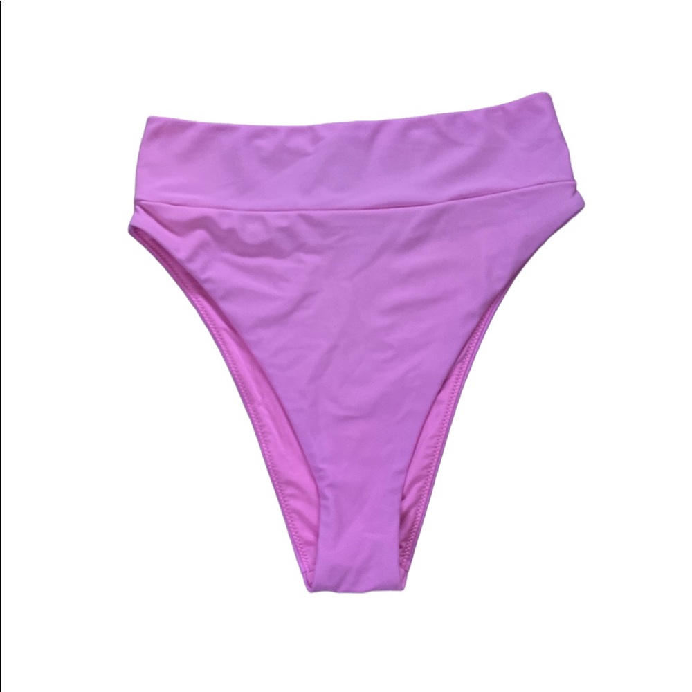 Aerie High waisted pink bikini bottoms new without tags